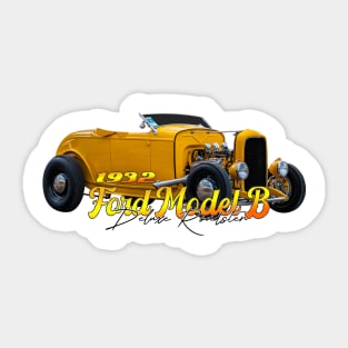 1932 Ford Model B Deluxe Roadster Sticker